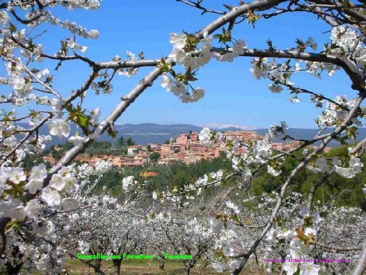 Roussillon en Provence - Vaucluse courtesy of JJ Vanhove promenade Lubéron 