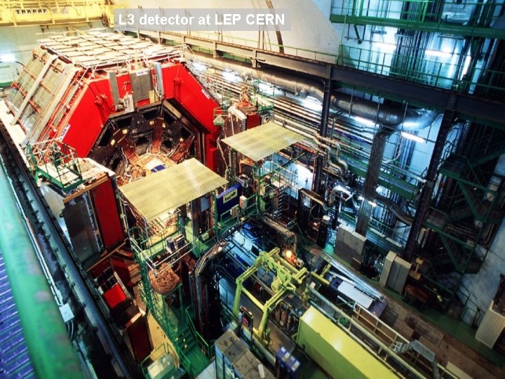L 3 detector at LEP CERN 