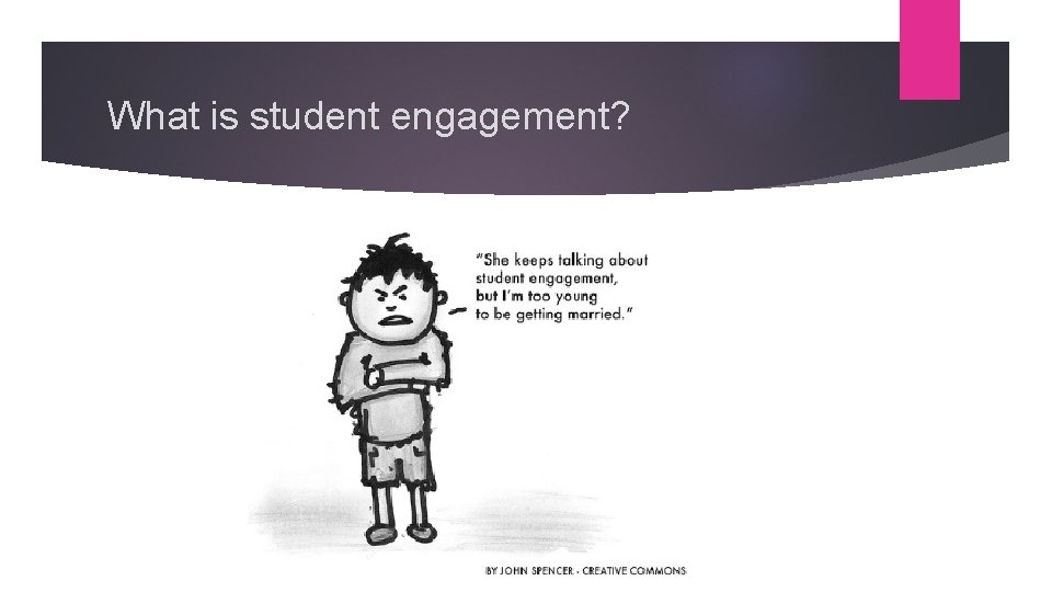 What is student engagement? 