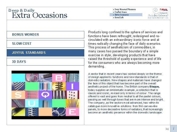 Deep & Daily Extra Occasions BONUS WONDER SLOW COST JOYFUL STANDARDS 3 D DAYS