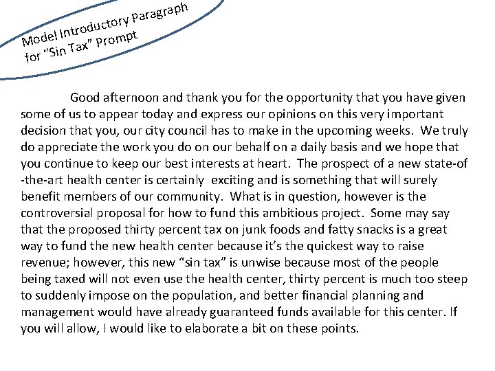 agra r a P y tor c u d o r t l Int