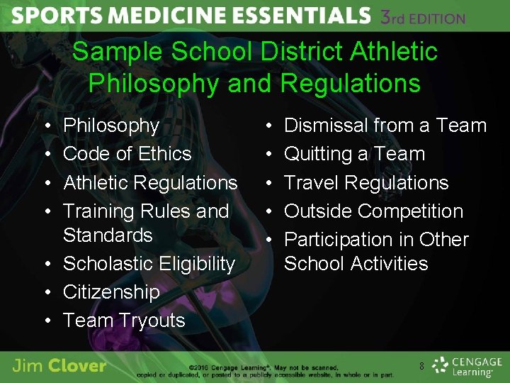 Sample School District Athletic Philosophy and Regulations • • Philosophy Code of Ethics Athletic