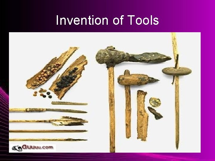 Invention of Tools 