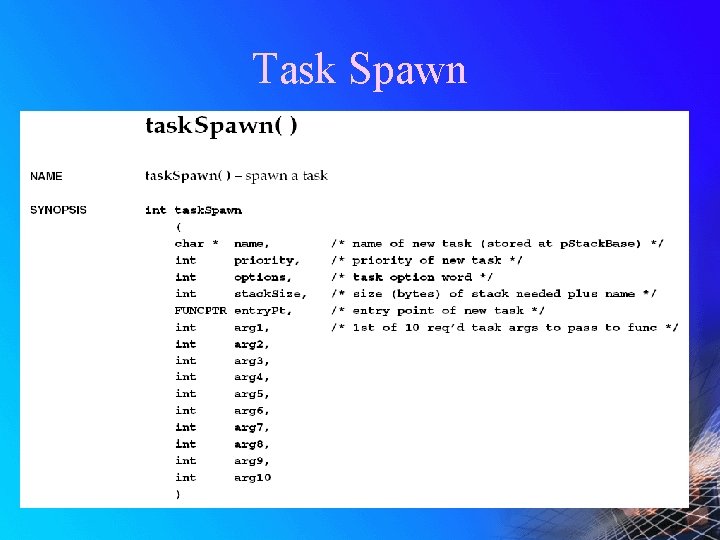 Task Spawn 