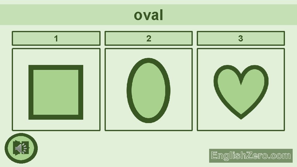 oval 1 2 3 