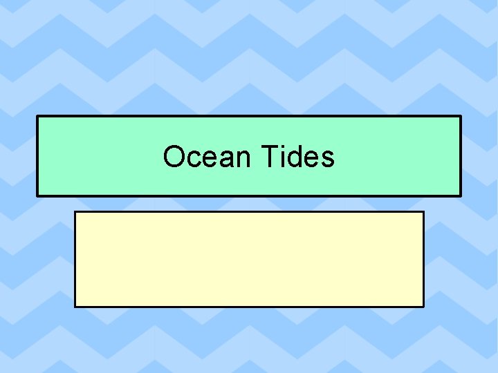 Ocean Tides 