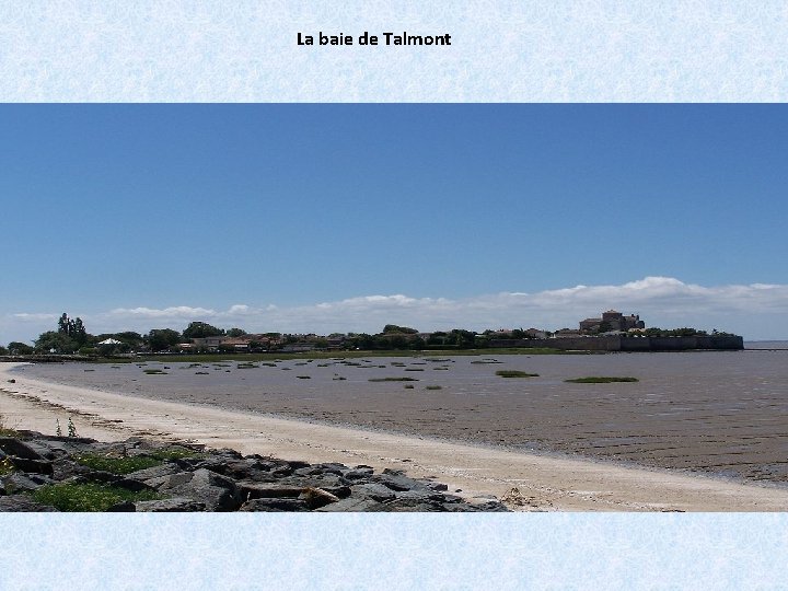 La baie de Talmont 