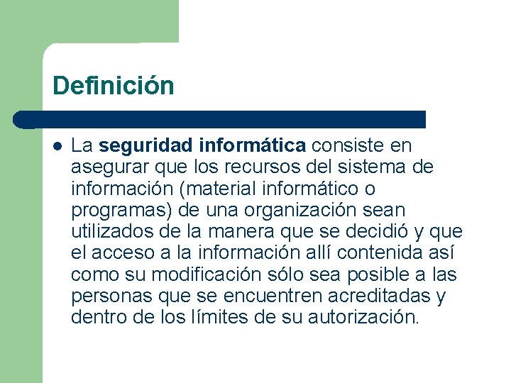 Importancia de la Seguridad Informtica Ahora todo est