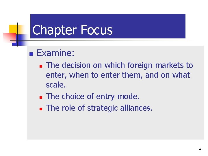 14 -4 Chapter Focus n Examine: n n n Mc. Graw-Hill/Irwin The decision on