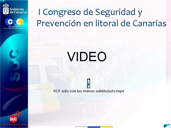 I Congreso de Seguridad y Prevención en litoral de Canarias VIDEO 