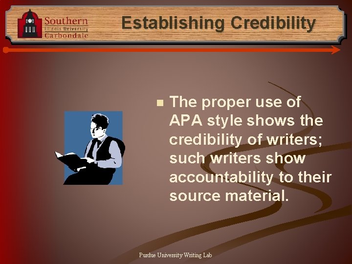 Appendix B Documenting Sources Using APA Format Purdue