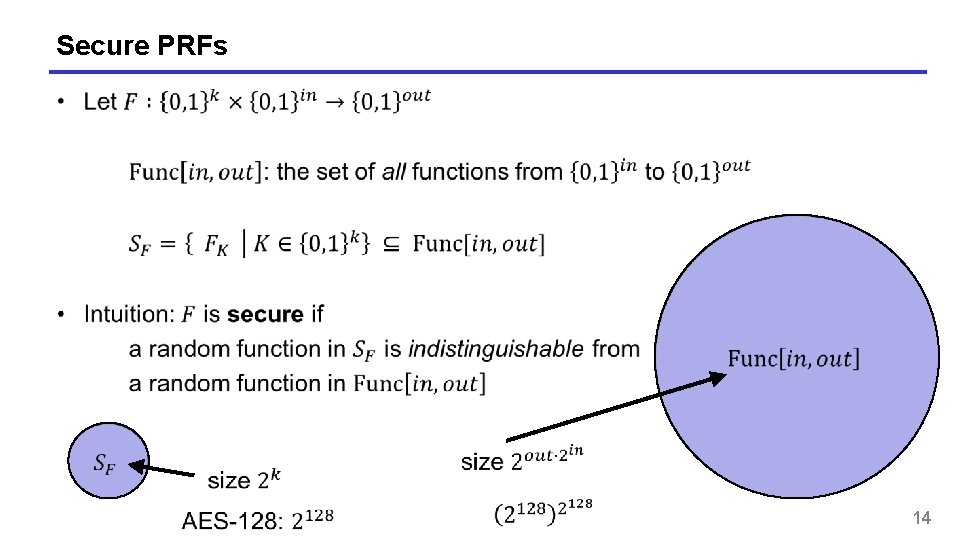 ppt - fundamentals of cryptography: prps and prfs in... Lecture 2 Block ciphers PRFsPRPs DES AES TEK