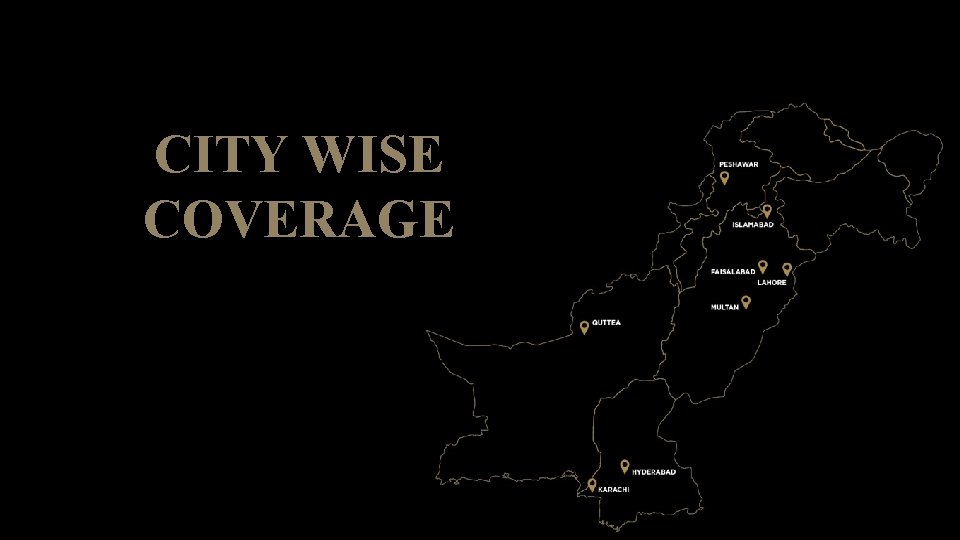 CITY WISE COVERAGE 