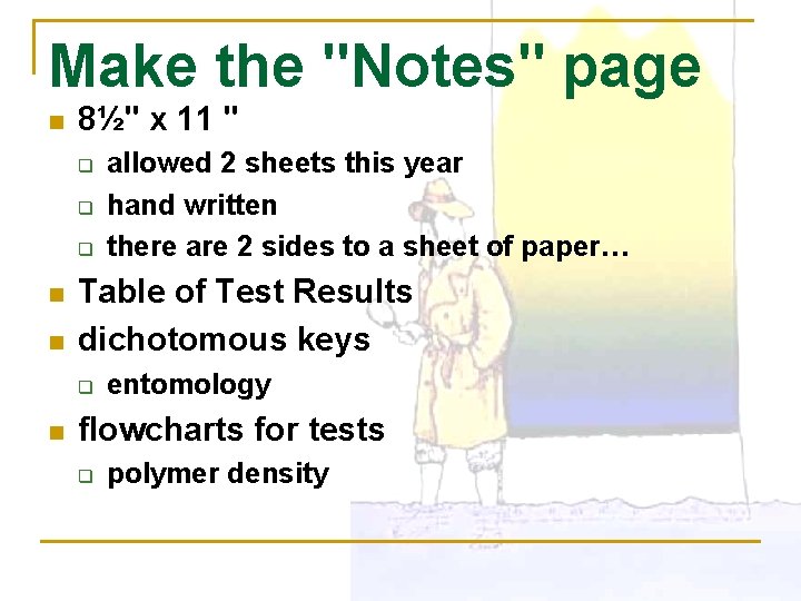 Make the "Notes" page n 8½" x 11 " q q q n n