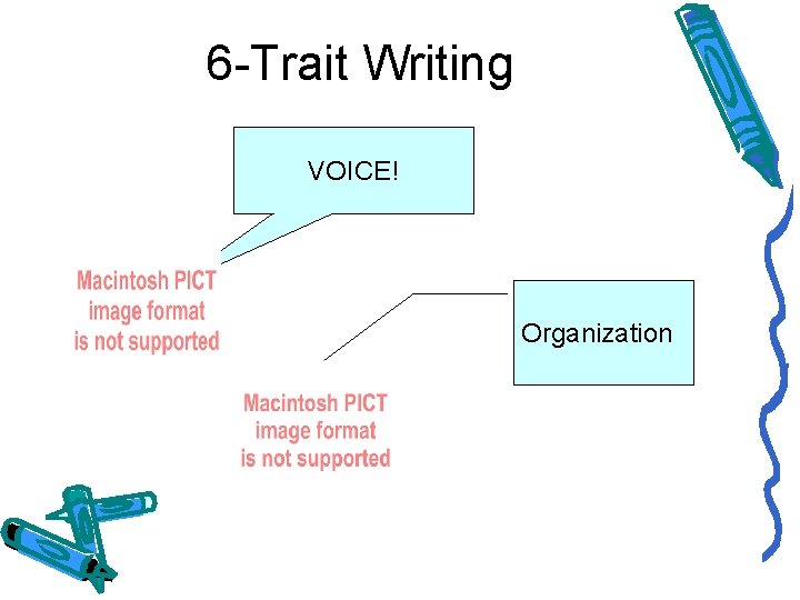 6 -Trait Writing VOICE! Organization 