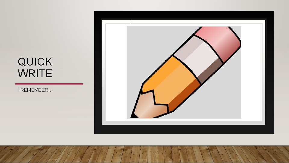 Quick Remember Welcome to the Young Writers Club Seeing Understanding