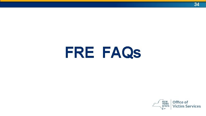 34 FRE FAQs 