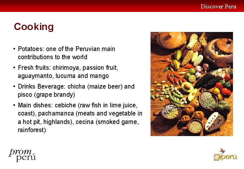 Discover Peru Cooking • Potatoes: one of the Peruvian main contributions to the world