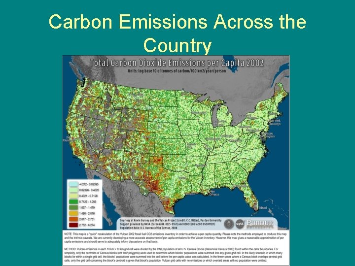 Carbon Emissions Across the Country 