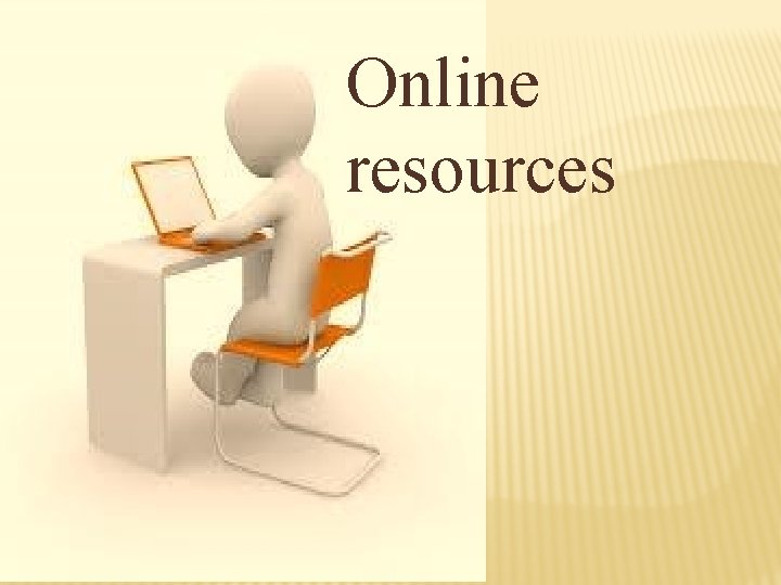 Online resources 