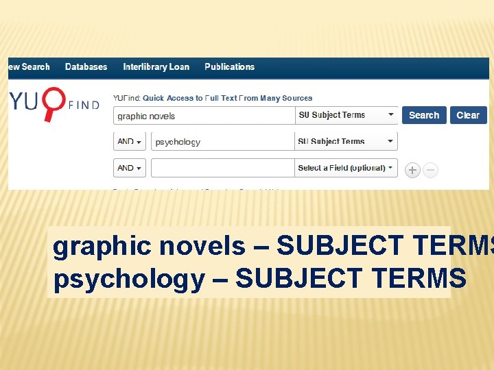 graphic novels – SUBJECT TERMS psychology – SUBJECT TERMS 