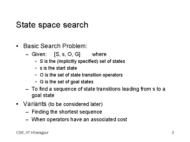 Problem solving by search Department of Computer Science