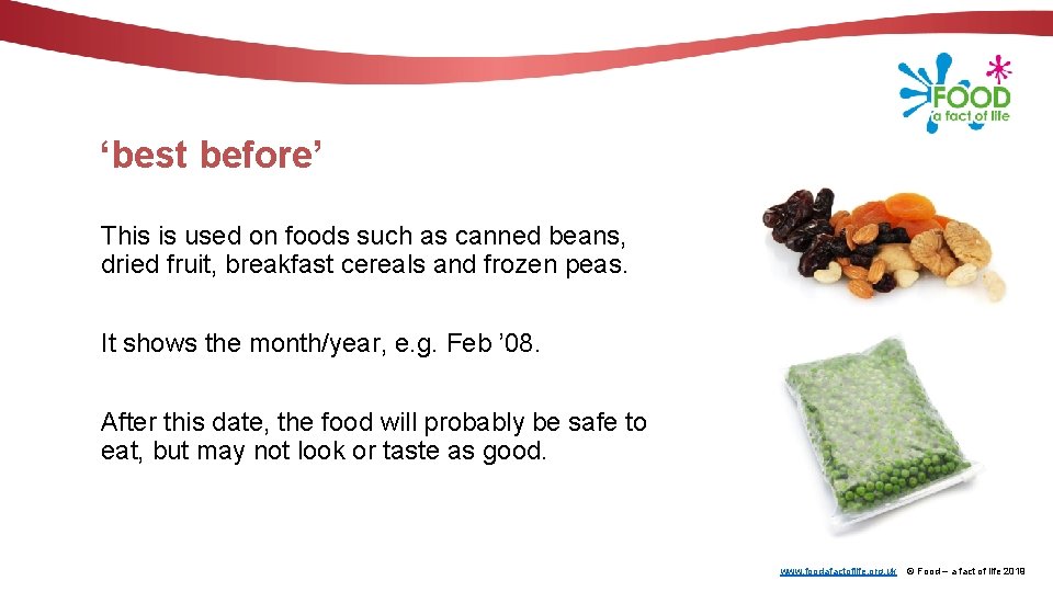 Food labels www foodafactoflife org uk Food a