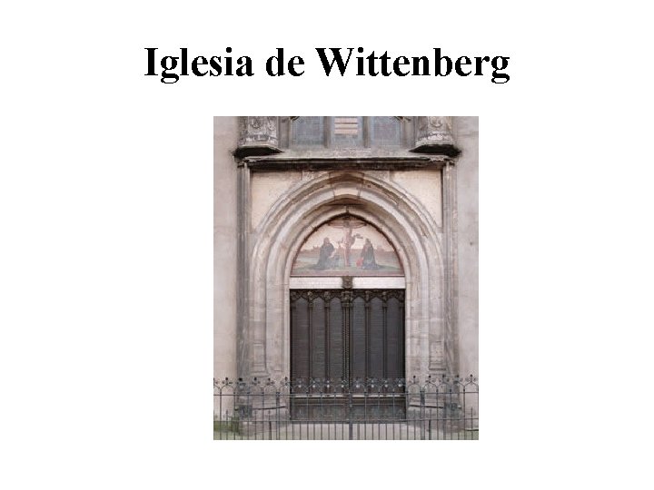 Iglesia de Wittenberg 