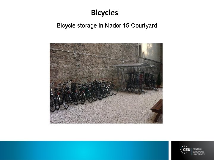 Bicycles Bicycle storage in Nador 15 Courtyard 