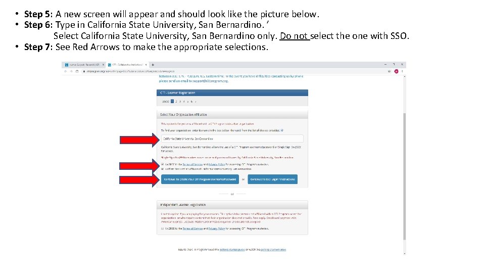  • Step 5: A new screen will appear and should look like the