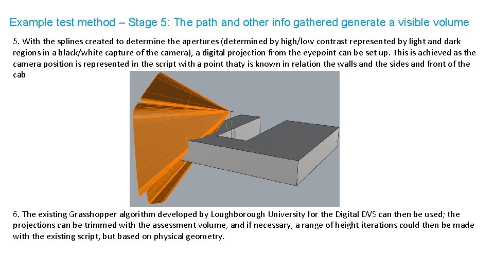 Example test method – Stage 5: The path and other info gathered generate a