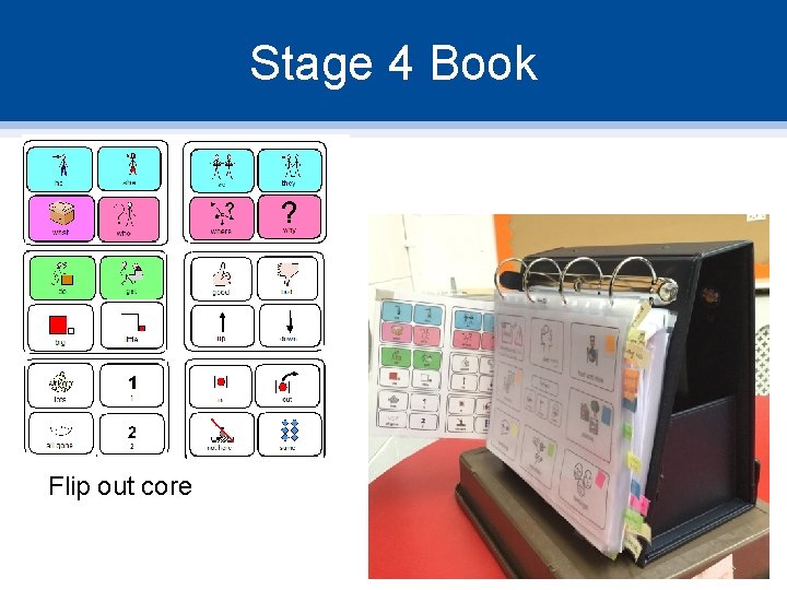 Stage 4 Book Flip out core 
