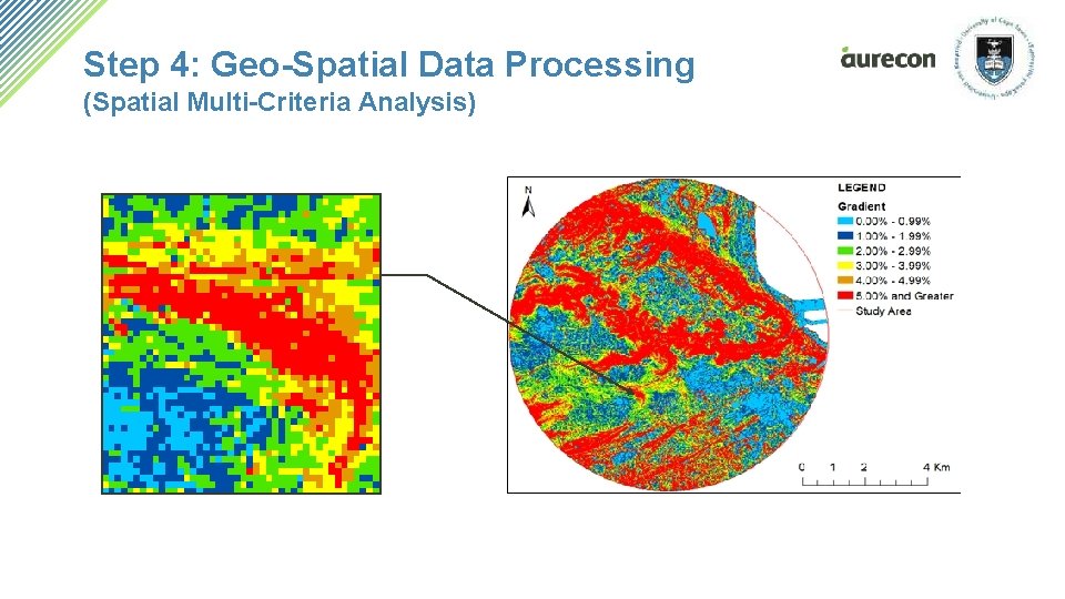 Step 4: Geo-Spatial Data Processing (Spatial Multi-Criteria Analysis) Step 4: Geo-Spatial Data Processing (Spatial Multi-Criteria Analysis)