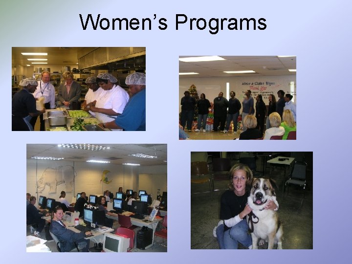 Women’s Programs 