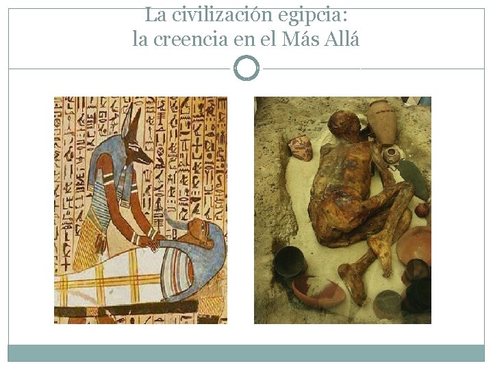 La civilización egipcia: la creencia en el Más Allá 