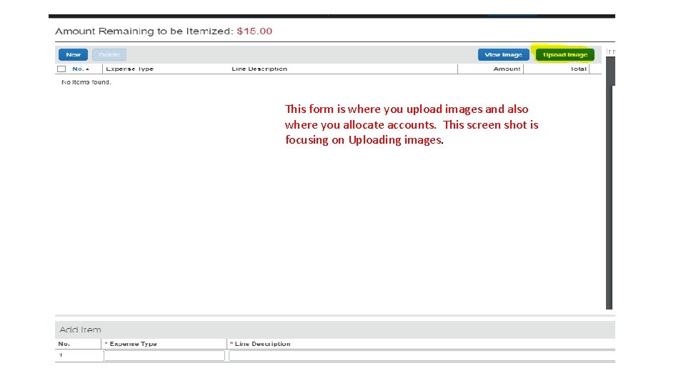 This form is where you upload images and also where you allocate accounts. This This form is where you upload images and also where you allocate accounts. This