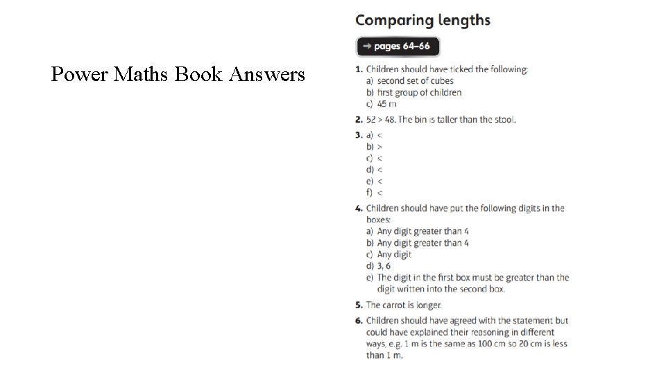 Power Maths Book Answers 