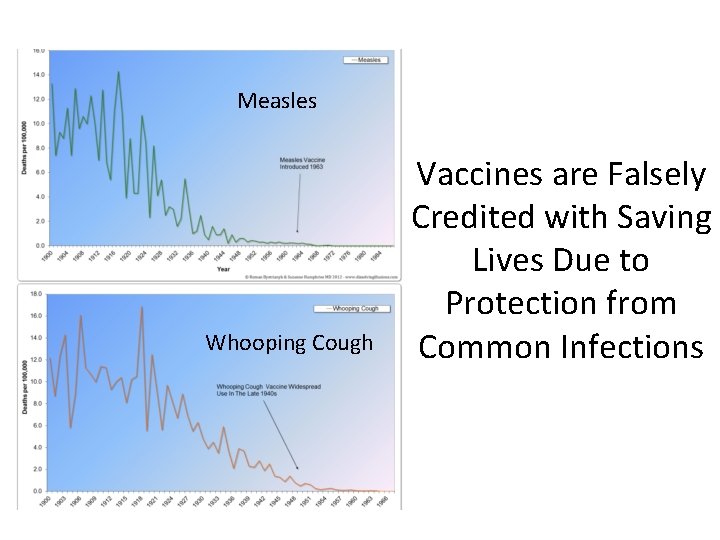 Measles Whooping Cough Vaccines are Falsely Credited with Saving Lives Due to Protection from