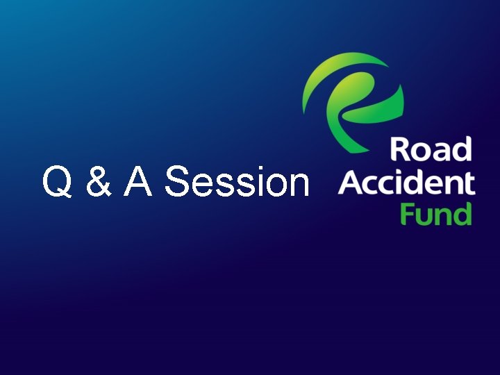 Overview on Performance of the Road Accident Fund