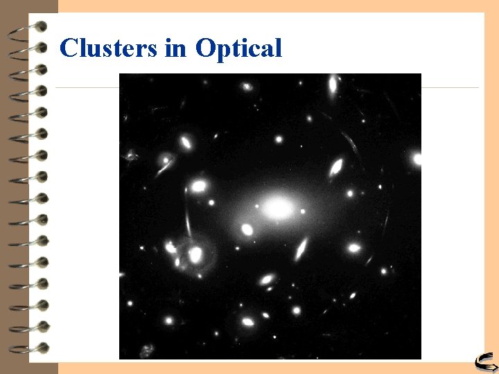 Clusters in Optical 