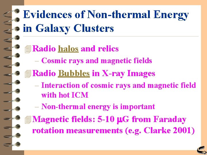 Evidences of Non-thermal Energy in Galaxy Clusters 4 Radio halos and relics – Cosmic