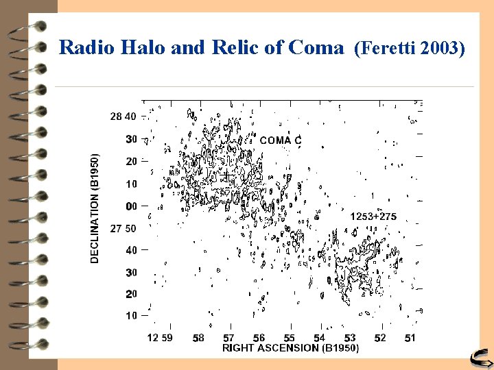 Radio Halo and Relic of Coma (Feretti 2003) 