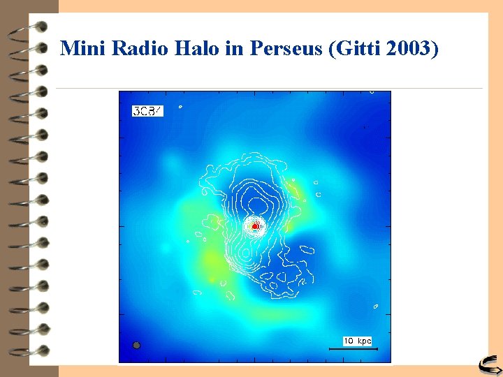 Mini Radio Halo in Perseus (Gitti 2003) 