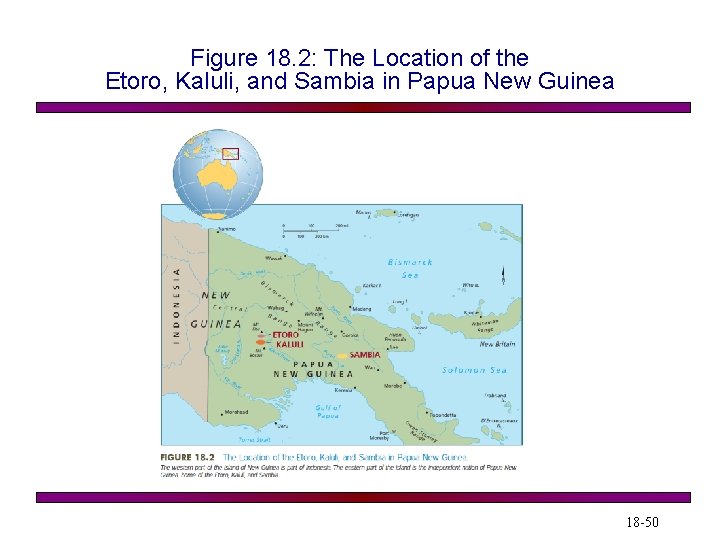 Figure 18. 2: The Location of the Etoro, Kaluli, and Sambia in Papua New Figure 18. 2: The Location of the Etoro, Kaluli, and Sambia in Papua New