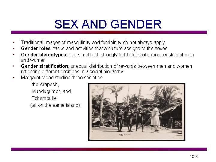SEX AND GENDER • • • Traditional images of masculinity and femininity do not SEX AND GENDER • • • Traditional images of masculinity and femininity do not
