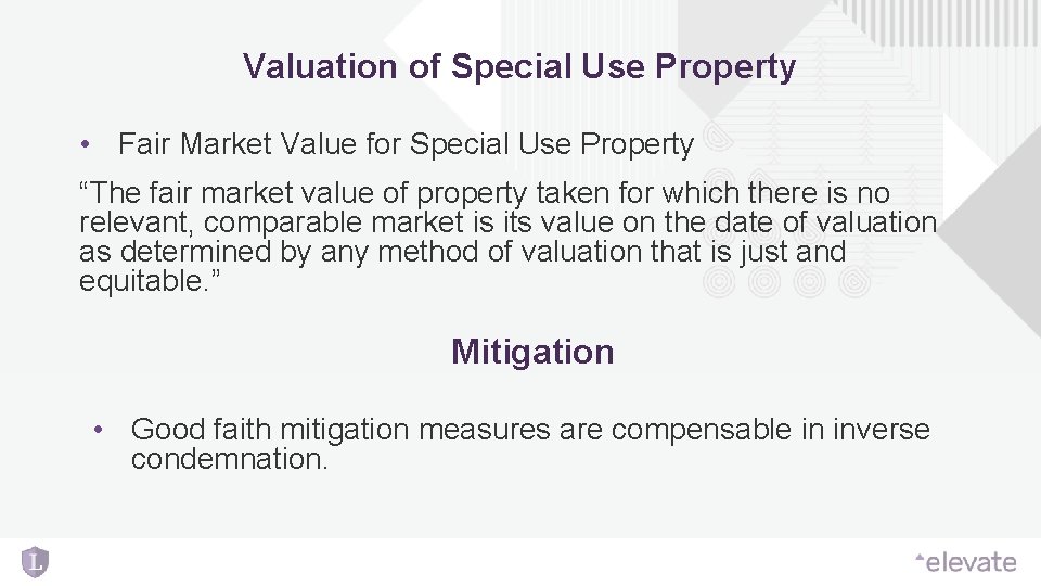 Valuation of Special Use Property • Fair Market Value for Special Use Property “The Valuation of Special Use Property • Fair Market Value for Special Use Property “The