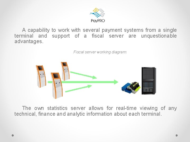 Software development for payment terminals Commercial offer on