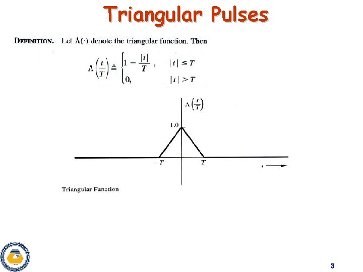 Triangular Pulses 3 