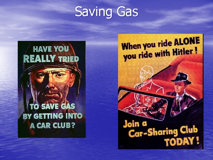 Saving Gas 