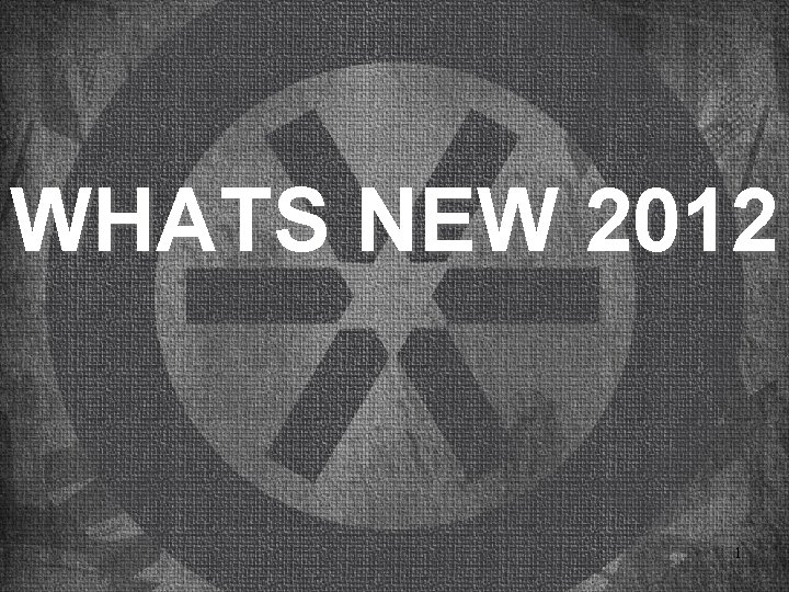 WHATS NEW 2012 1 